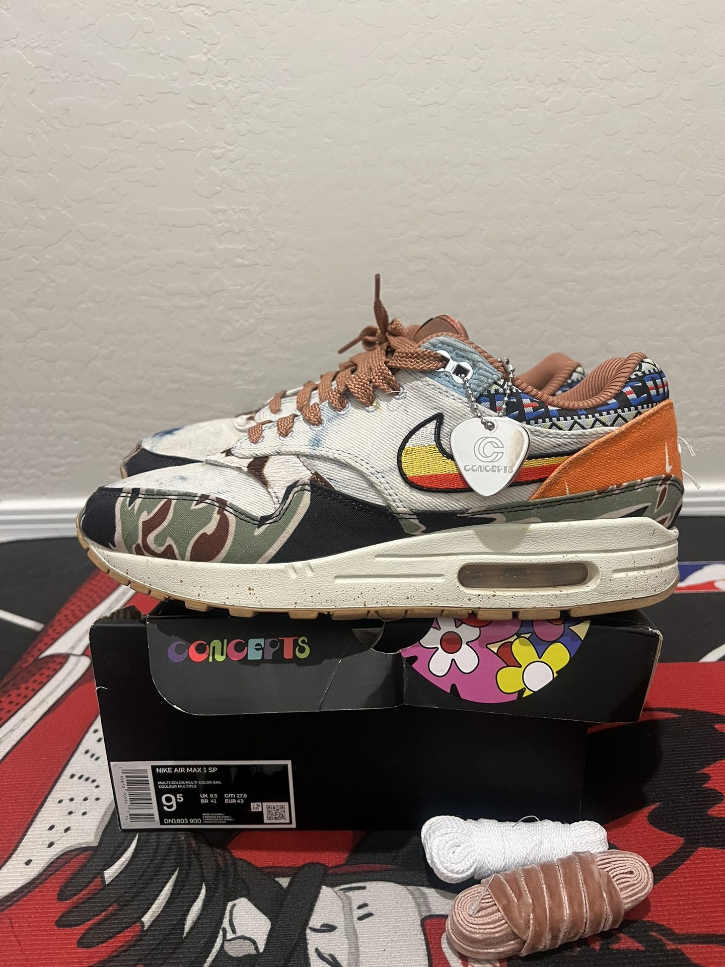 Nike Air Max 1 SP Concepts Heavy Men’s Size 9.5
