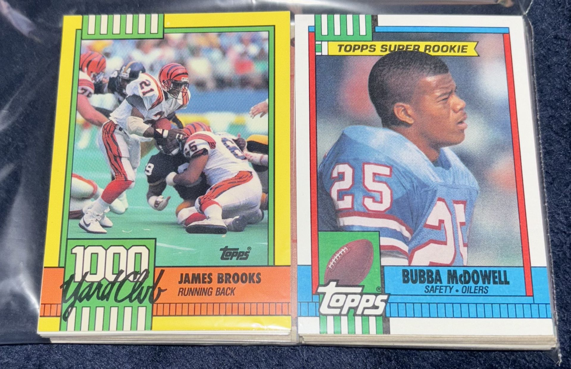 Mystery 50x Count Of Football Cards (Range From 60’s-Present Day)