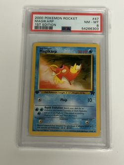 Magikarp 1st Edition PSA 8