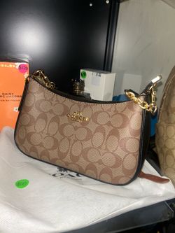 Brown coach bag