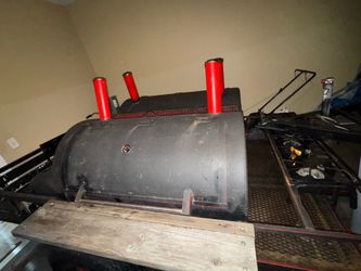 Custom Towable BBQ Smoker Trailer – Catering Pit / Offset Smoker