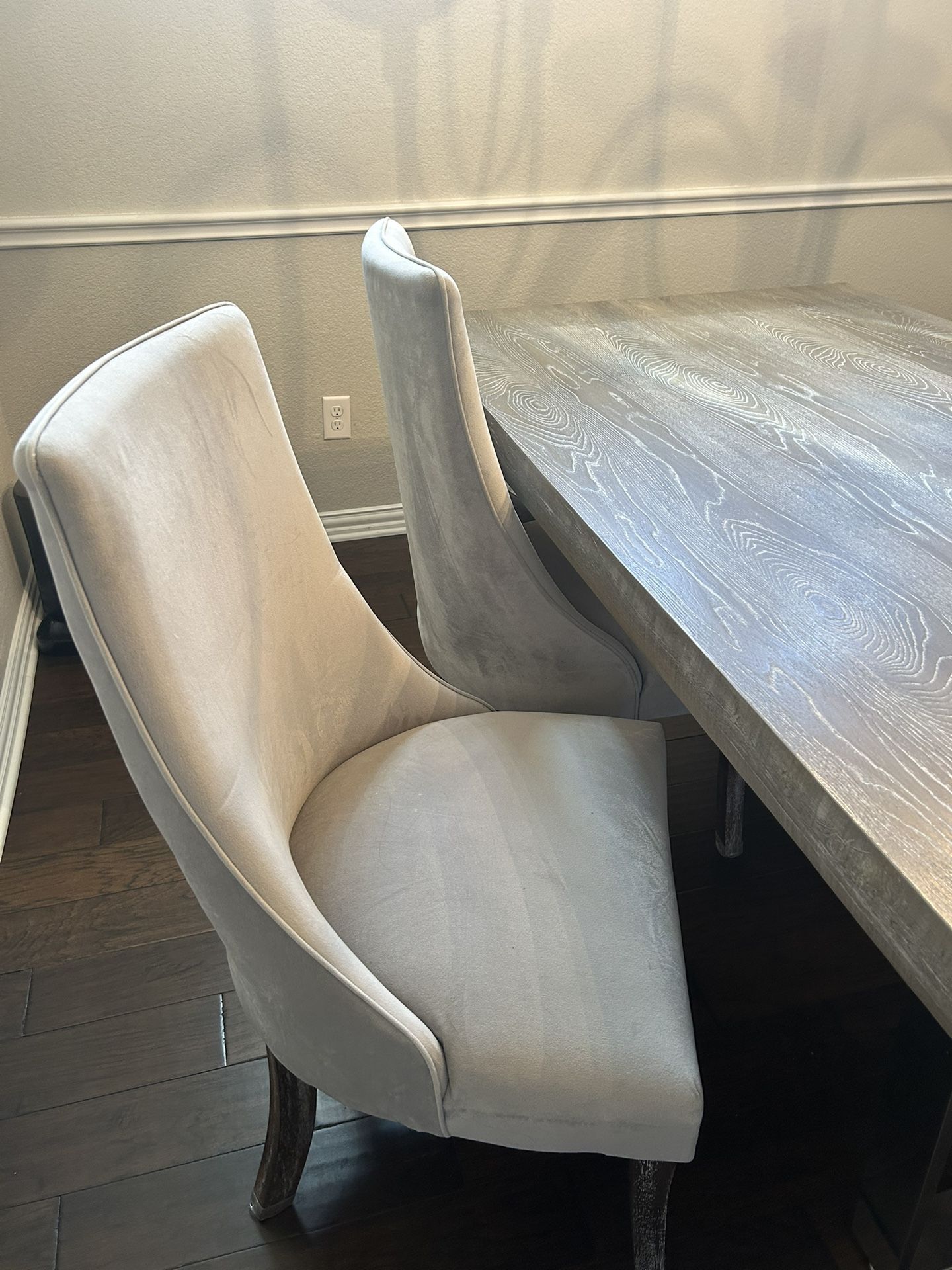 Gray Dining Room Table