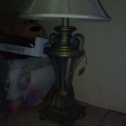 Antique And Heavy Lamp 