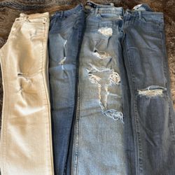 Hollister, Paige, Joy Jeans Size 26,27,30 3-5 