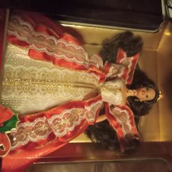 Rare Holiday 1997 Barbie With Misprint Error