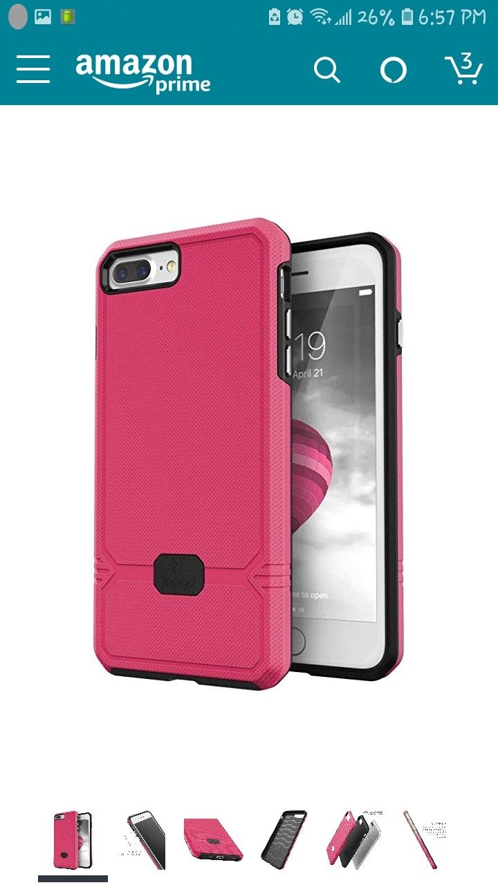 Jaagd Premium iPhone 8 Plus/ 7 plus Case