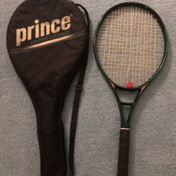 Prince Graphite II Oversize Tennis Racket And Cover 