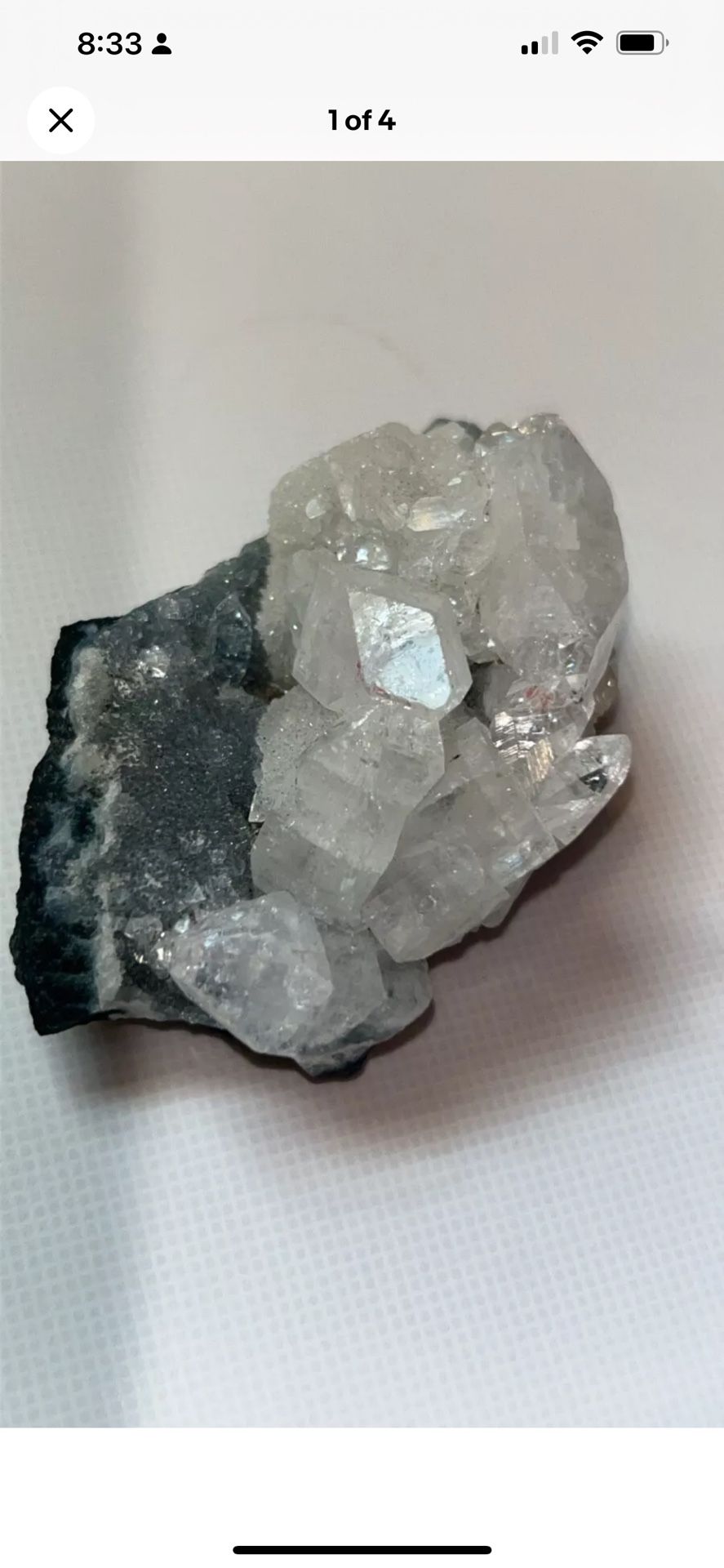 APOPHYLLITE CLUSTER 93G! 4D 😍