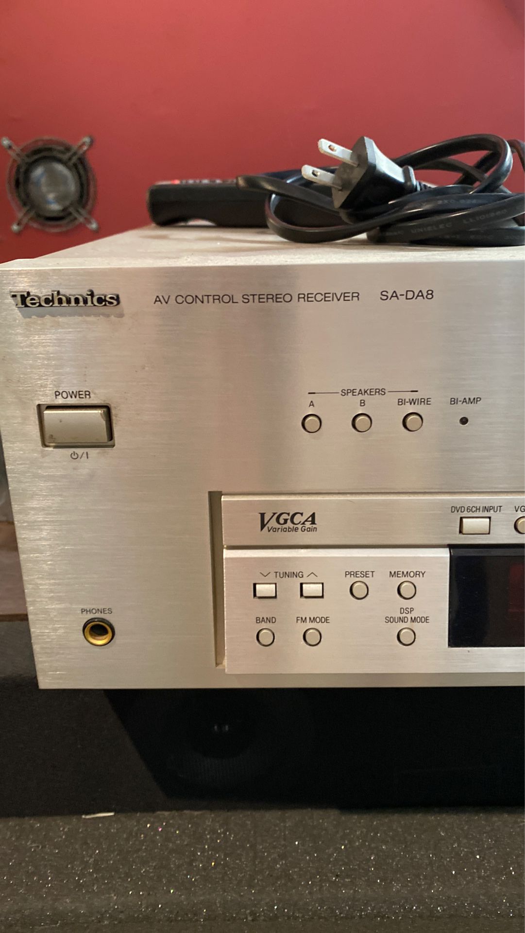 Technics SA DA8 stereo receiver