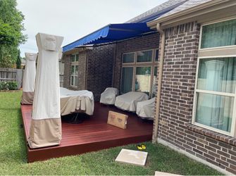 16x10 Awning new fabric included