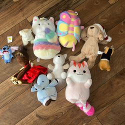 All for $25. STUFFED ANIMAL COLLECTION. 2 NEW. ONE MUSICAL AND LIGHTS UP FROM FAO SWARTZ 
