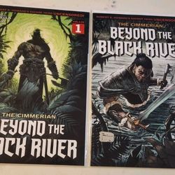 The Cimmerian: Beyond The Black River SET#1-2 ABLAZE COMIC BOOK Image Comics NM