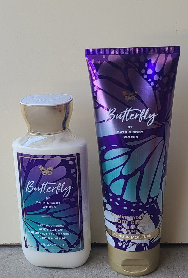 Butterfly Body Lotion And Body Cream