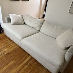 Crate And Barrel Sofa ( Set Of 2 ) 