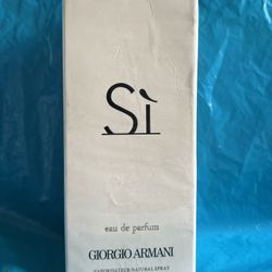 Si by Giorgio Armani 3.4 oz 100 mL EDP Perfume for Women New & Sealed