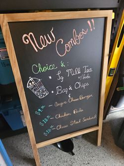 Wood sign
