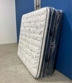 New Mattress Still Sealed in Plastic