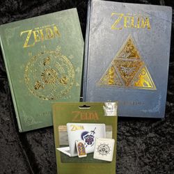 Zelda books (hardcover)