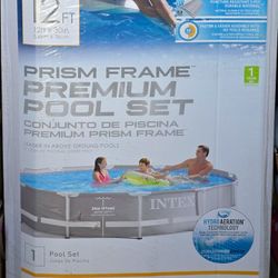 INTEX POOL/ ALBERCA 12FT X 30IN METAL FRAME 