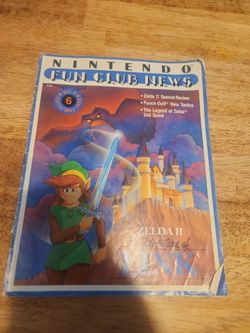 A rare nintendo, fun club news selda two