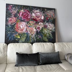 Oil On Canvas Paint Picture 6’ x 4’