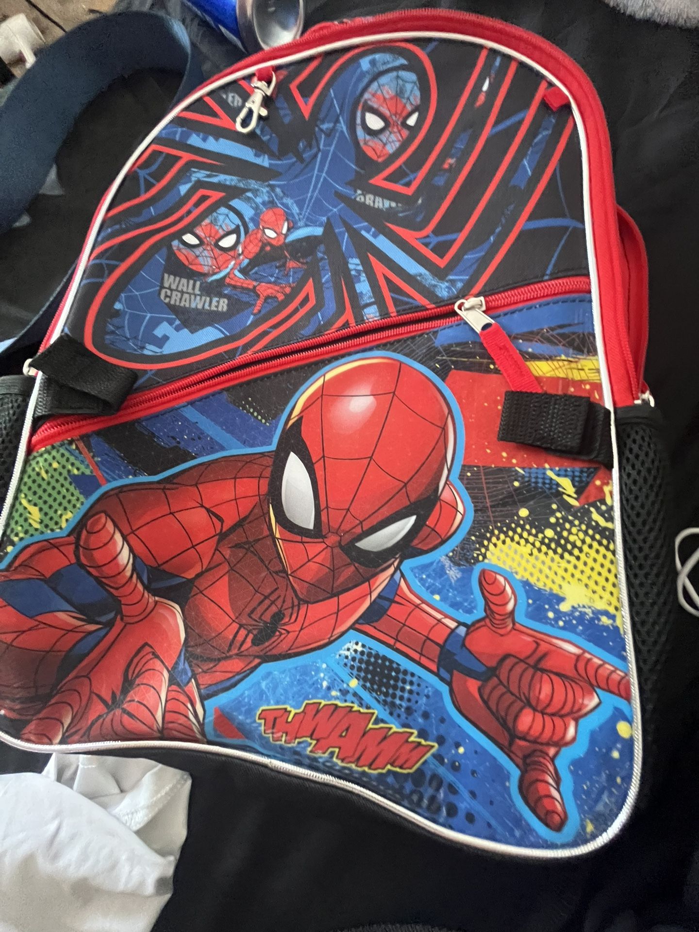 spiderman bag n lunch bag