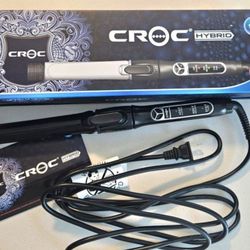 CROC 1"INCH HYBRID CONE CURLING IRON