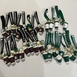 Starbucks Keychains BRAND NEW