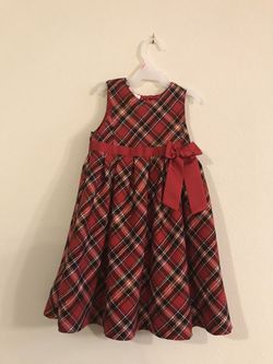 2T Girl Christmas Dress