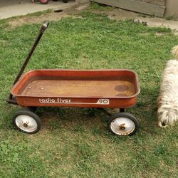 Radio Flyer Wagon Old School