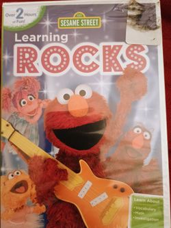 SESAME STREET Learning ROCKS! (DVD-2014) NEW!