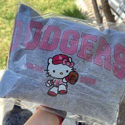 Dodgers Hello Kitty Crewneck 