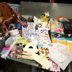 Very Large And Incredibly Diverse Collection of Crafting Supplies