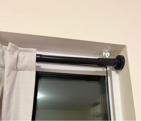 Tension Curtain Rod 41-126 inches adjustable