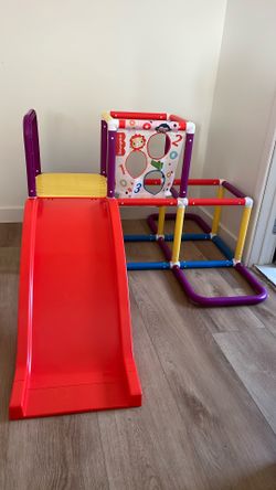 Fisher Price Toddler Jungle Gym And Slide