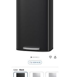 Garvee 21 gal / 80 L Metal Trash Can with Lid, Large Garbage Can for Kitchen, Rustproof Step-on Kitchen Metal Trash Bin with Liner Rim, Rear Handle, S