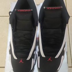 Jordan 14 Black Toe Size 9.5