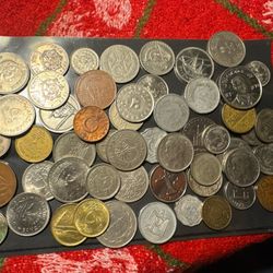 Mixed Coins :Marocco Lebanon Algeria Pakistan 