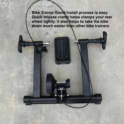 Bike Trainer Stand Steel Bicycle Exercise Magnetic Stand