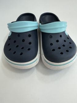 Kids Blue Crocs Size Juniors 1 