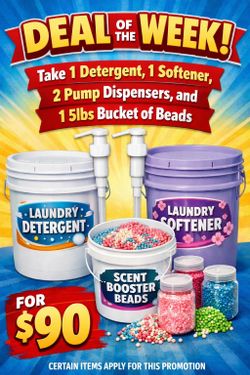 LAUNDRY DETERGENT, FABRIC SOFTENERS, SCENT BOOSTERS