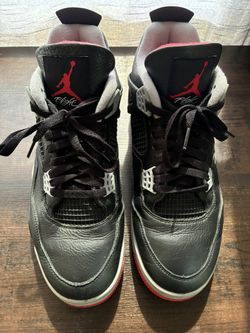 Used Jordan 4 Bred Reimagined Size12.5