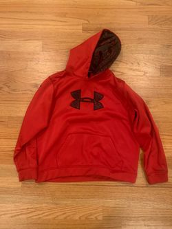 Under Armour red hoodie