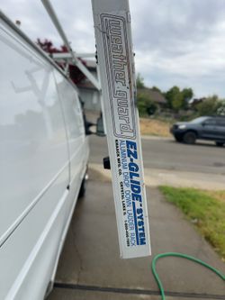 Weather Guard EZ-GLIDE Aluminum Drop Down Ladder Rack