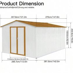 Metal Shed 10x12