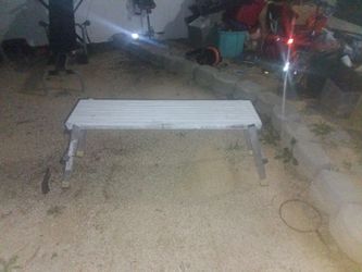 Folding Scaffle Ladder