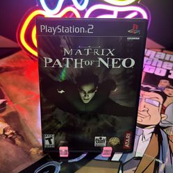 The Matrix: Path Of Neo (Sony PlayStation 2, 2005) PS2 CIB