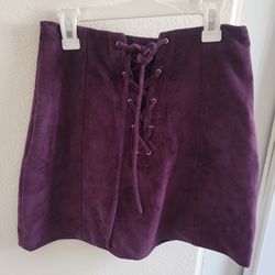 Skirt (suede) Size M