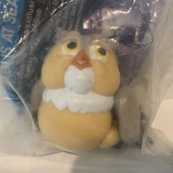 Bambi 1988 McDonald's Happy Meal Toy Set 3 Friend Owl NEW- Unopened