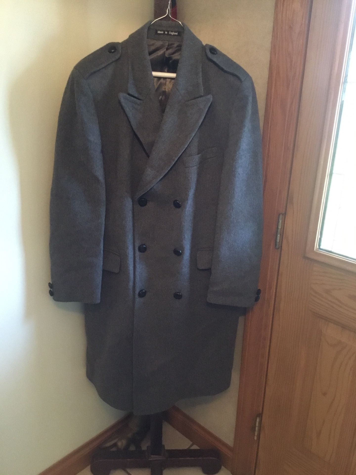 Men’s Wool/ Cashmere Winter Coat